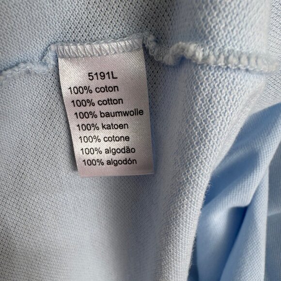 Lacoste x Sea Island Resort Polo Shirt Light Blue Men’s XL (Size 8) - Picture 5 of 8